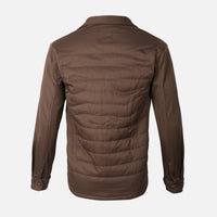 MEN LONG SLEEVE SHIRT SPREAD COLLAR