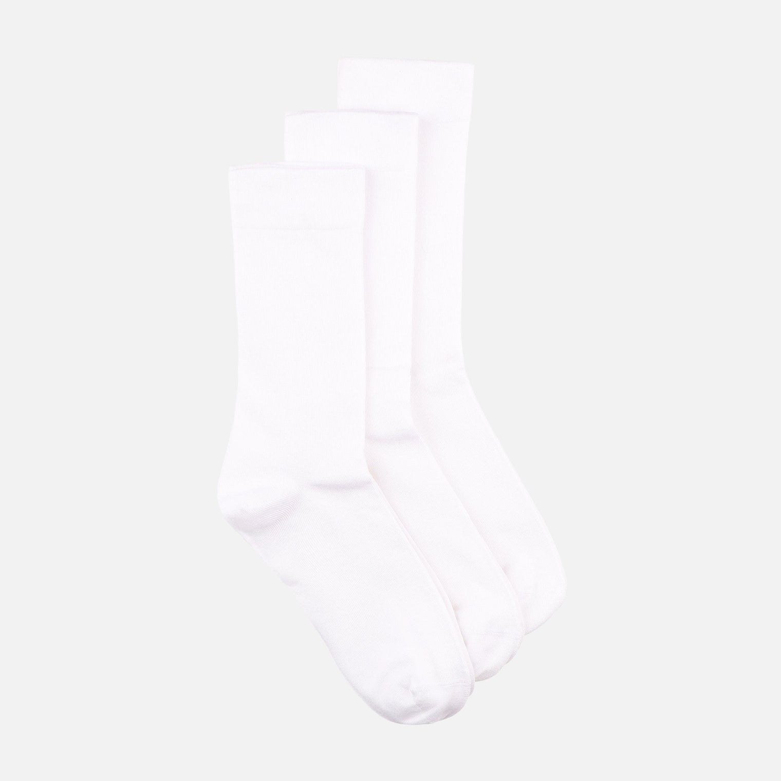Men Diabetic Hand Linked Bamboo Crew Socks