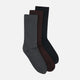 Men Diabetic Hand Linked Bamboo Crew Socks