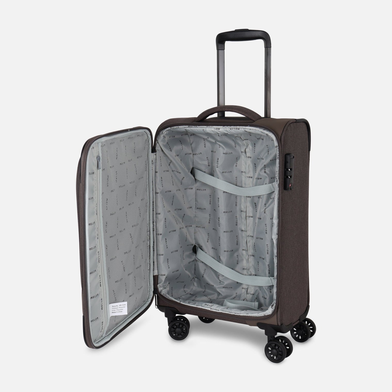 SOFT CASE LUGGAGE 2 PIECES SET TSA LOCK (20-28)