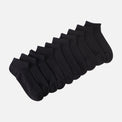 LADIES ANKLE SOCKS 10 PAIRS
