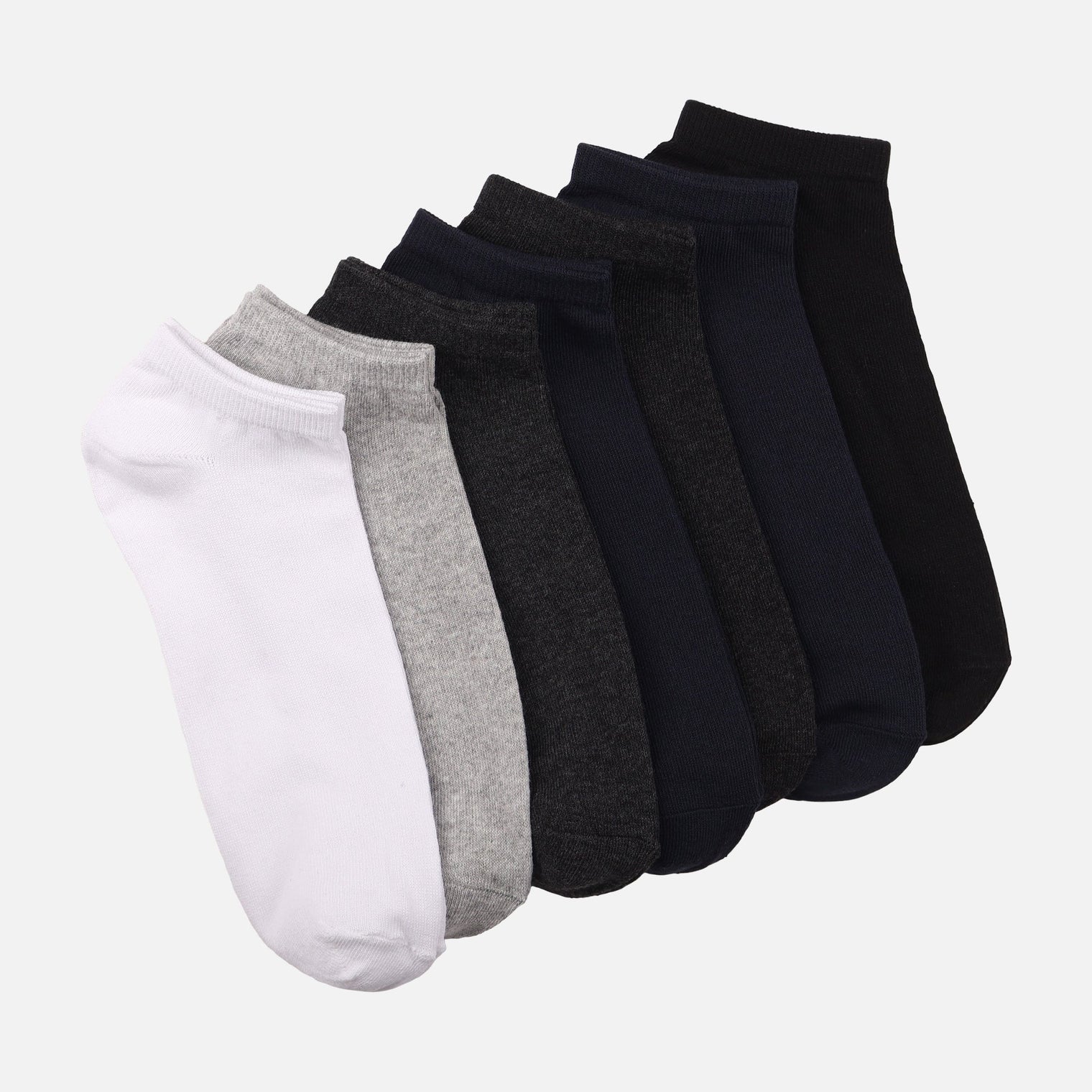 Men Basic Ankle Socks 7 Pairs