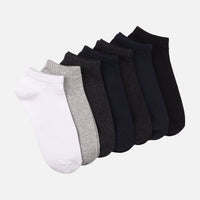 Ladies Basic Ankle Socks 7 Pairs