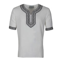 Men Linen Shirt Short Sleeves Regular Fit