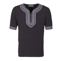 Men Linen Shirt Short Sleeves Regular Fit