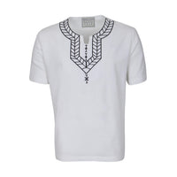 Men Linen Shirt Short Sleeve