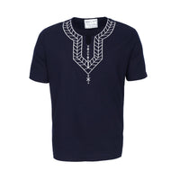 Men Linen Shirt Short Sleeve